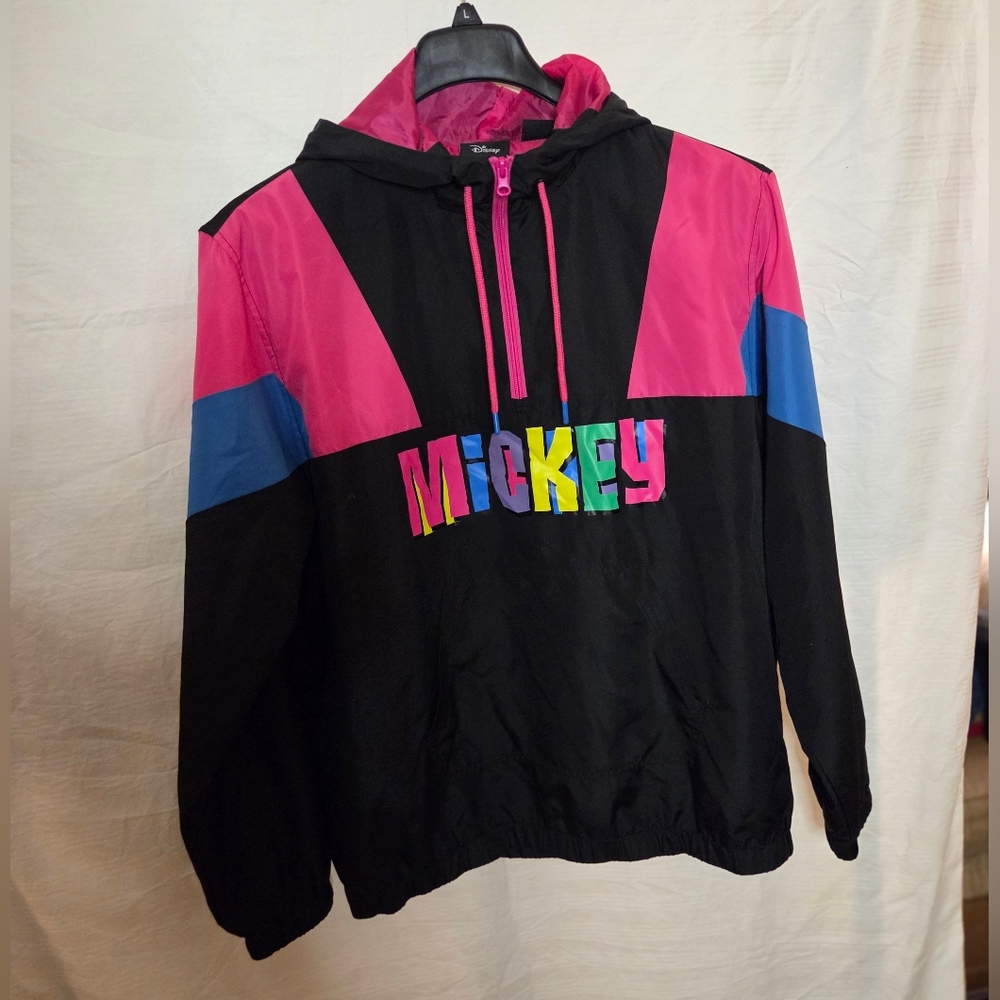 Colorful Mickey Windbreaker Jacket